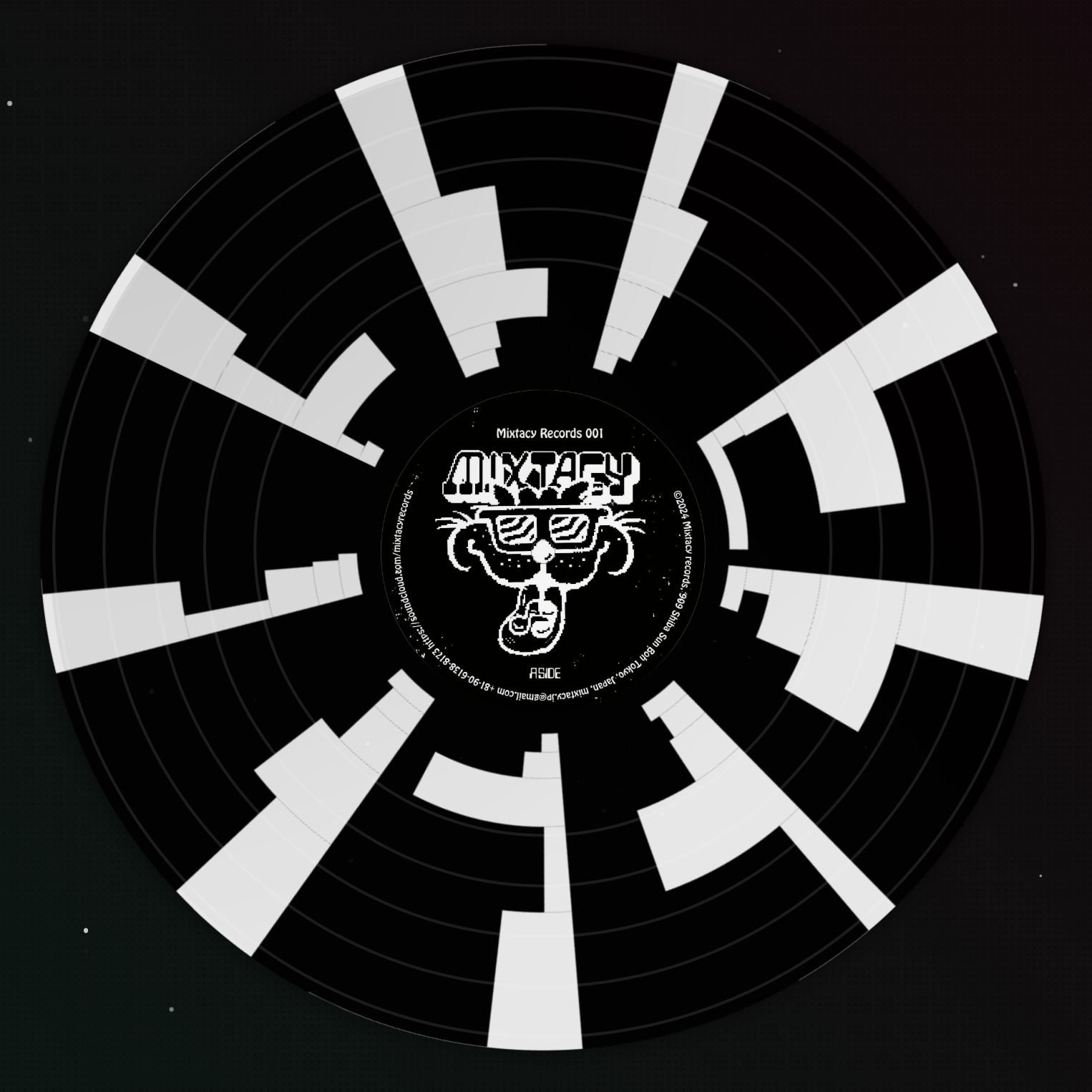 Mixtacy Audio Reactive Vinyl